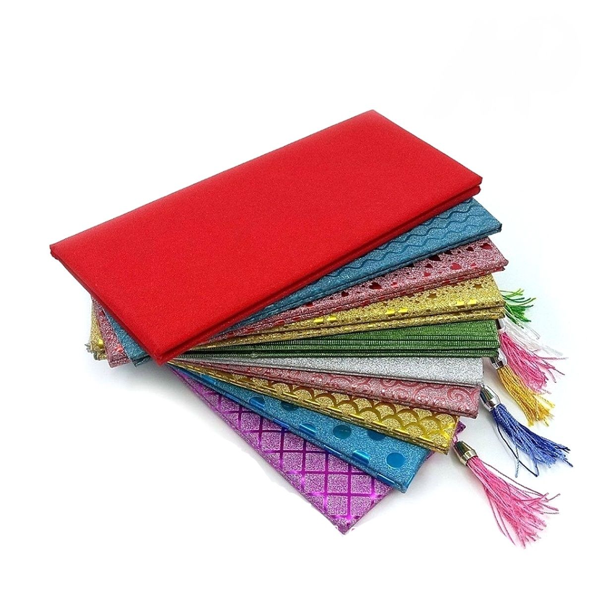 پاکت پول فانتزی منگوله دار ( بسته ۱۲ عددی )