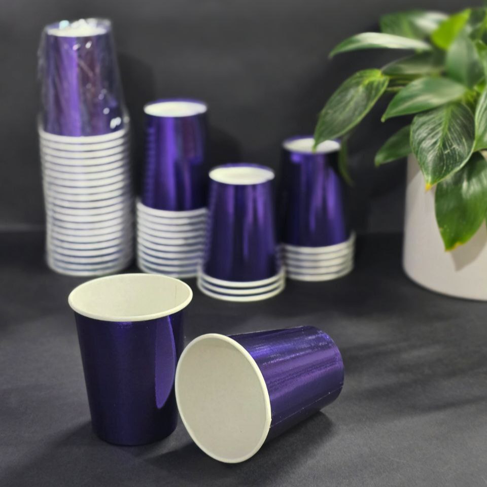 لیوان متالایز بنفش